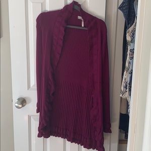 Matilda Jane Ruffle Cardigan